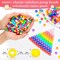 1000+ pcs Pony Beads, Multi-Colored Bracelet Beads for Hair Braids, Crafts, Plastic Beads (Medium Pack, Classic)…